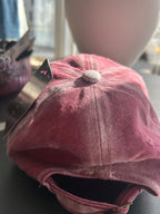 Prosecco hat hand painted with floral