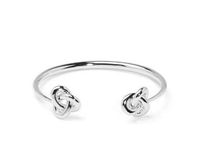 Knotted cuff bracelet