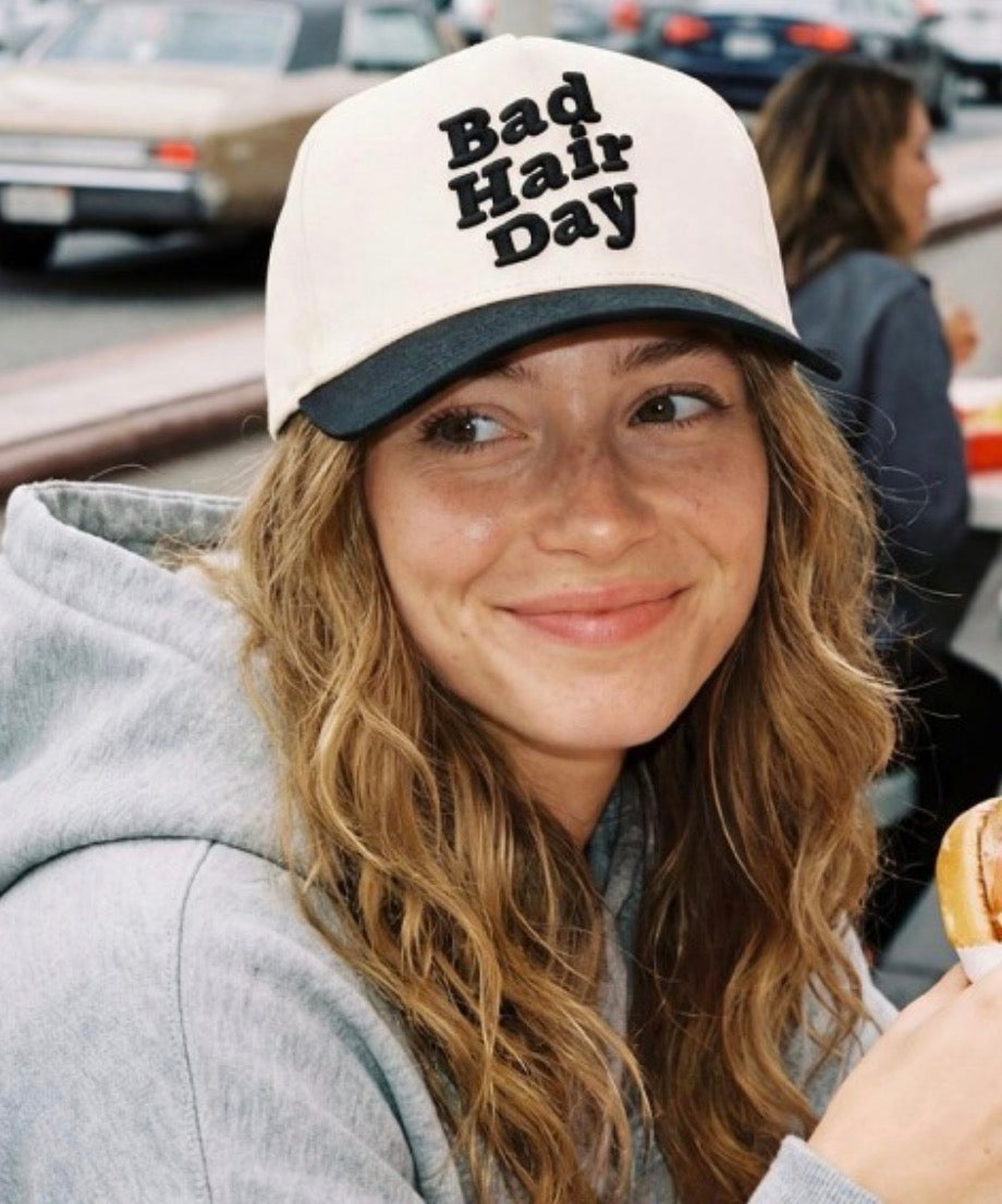 Bad hair day baseball hat