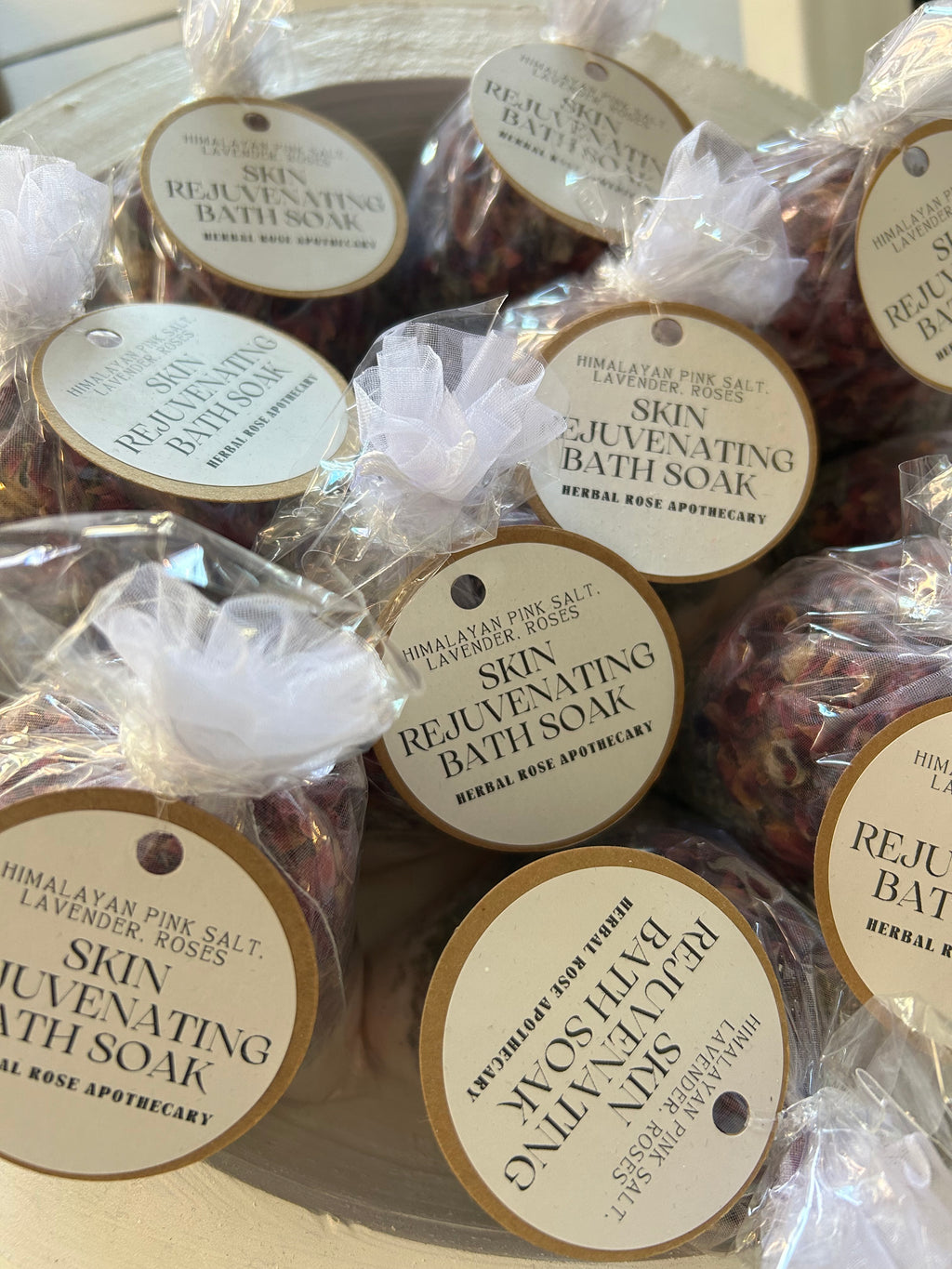 Rose Apothecary skin rejuvenating bath soak