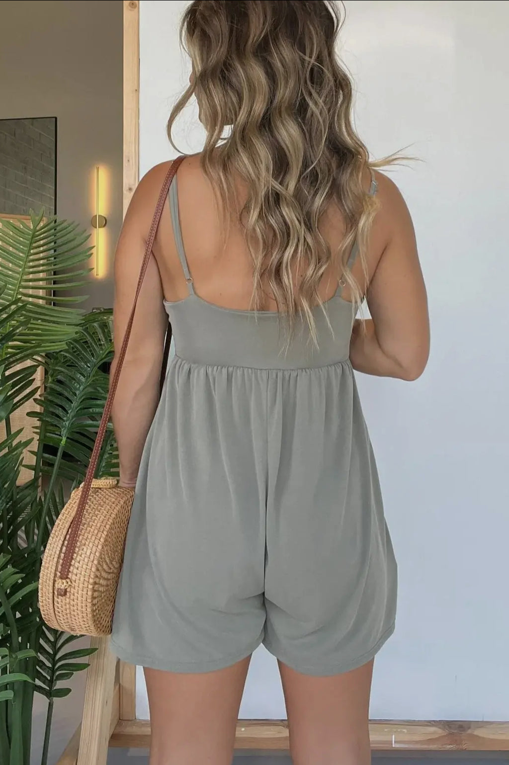 Tennis camisole romper