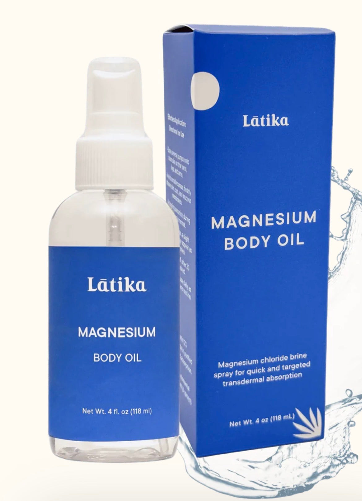 Magnesium oil spray