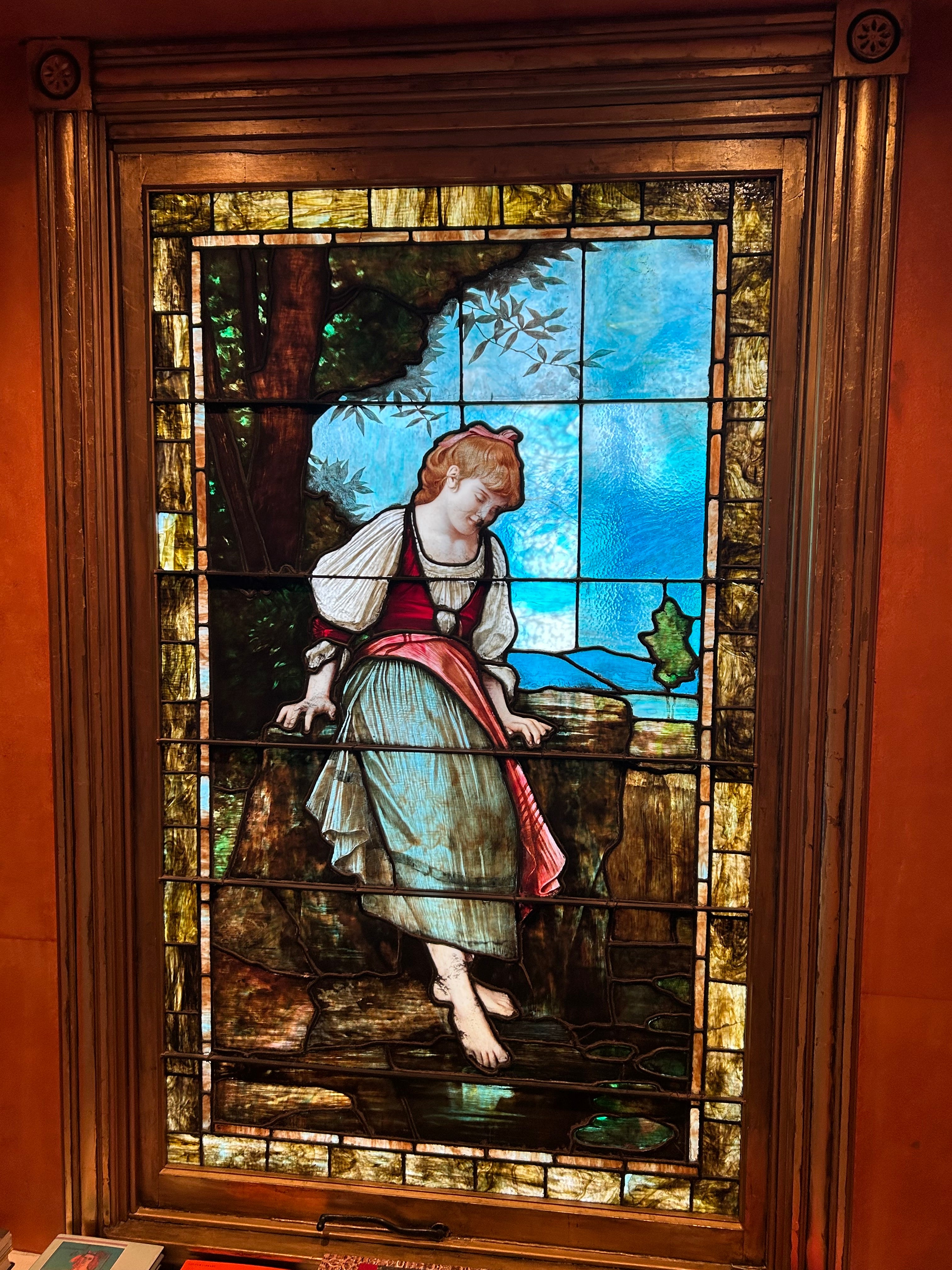 Commissioned goldleaf frame