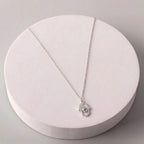 Stainless steel evil eye necklace