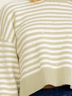 Pearl stripped sweater