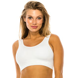 Spandex Bralette in white