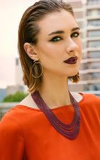 Zenzii diamond green necklace