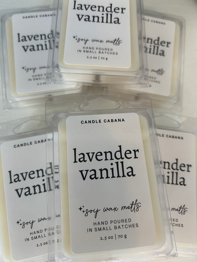 Candle Cabana wax melt | lavender vanilla