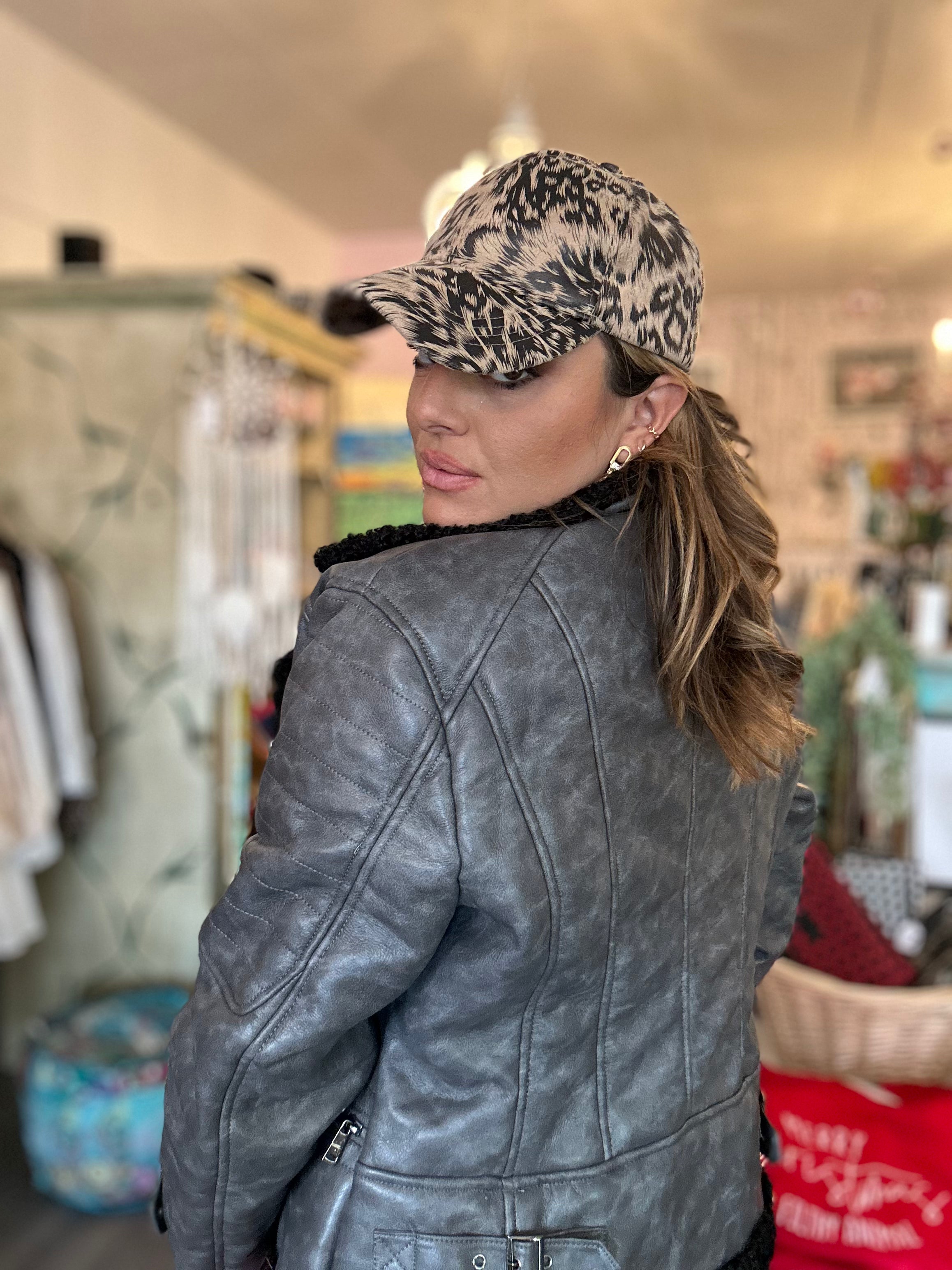 Sherpa black & grey jacket
