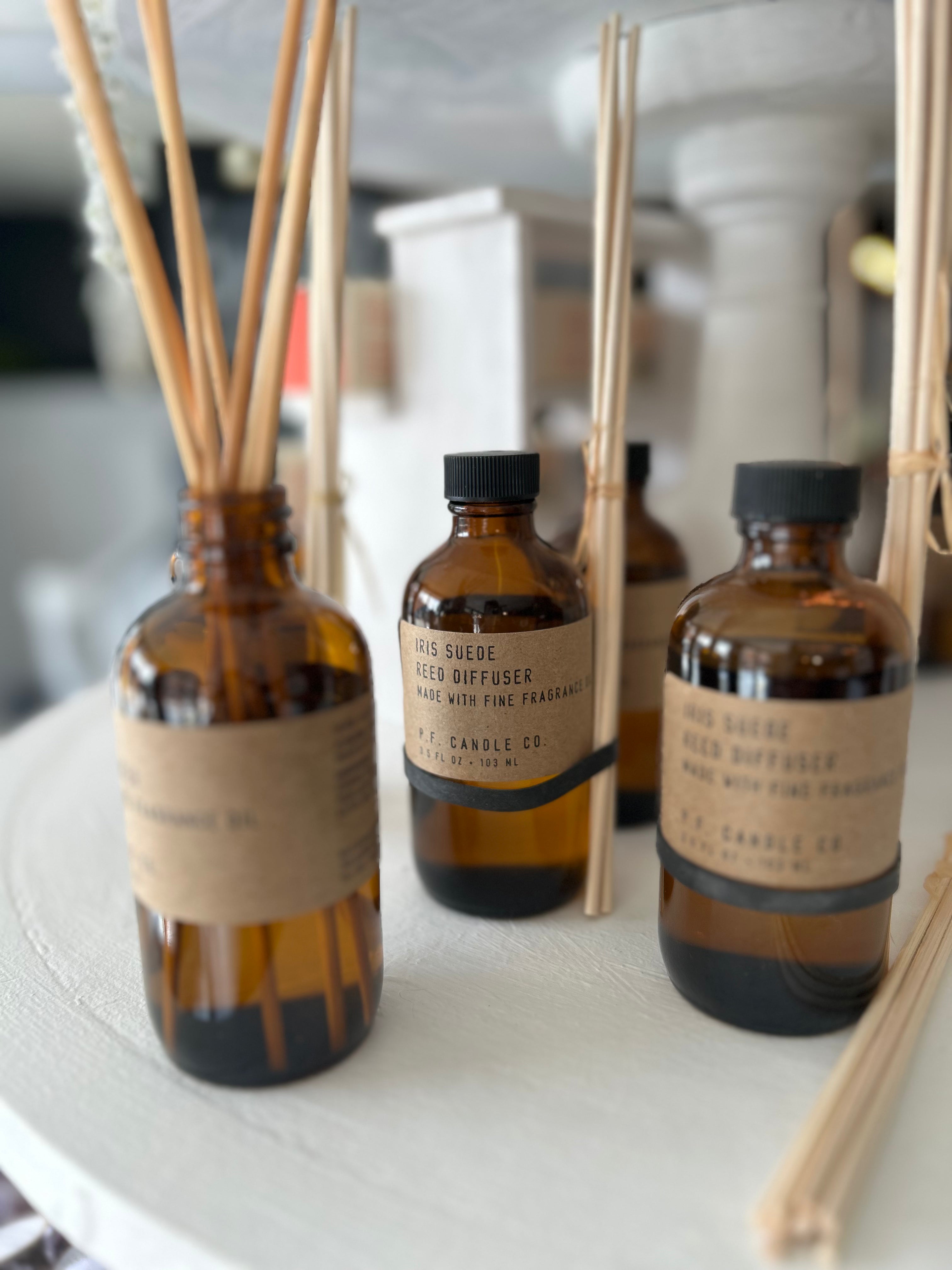 Iris Suede Reed Diffuser