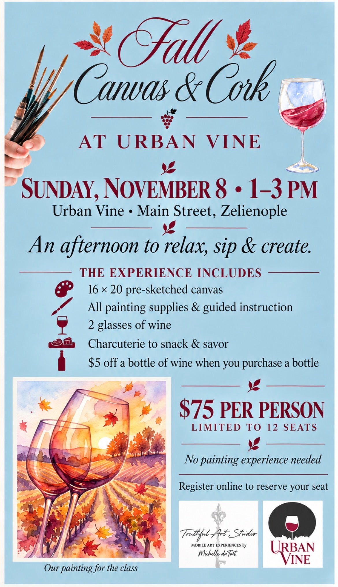 Wine & Sip with Urban Vine