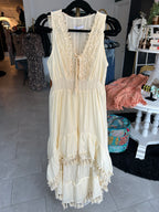Ivory tassel dress