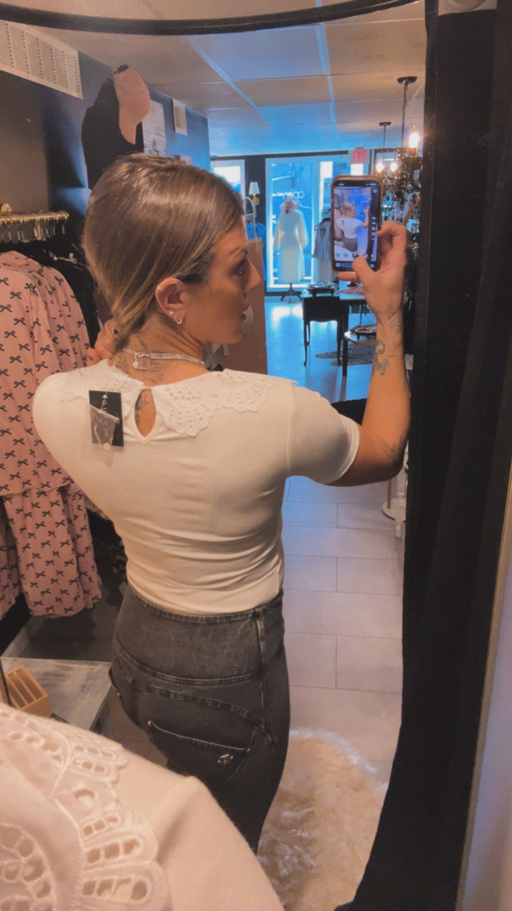 The Audrey Collar Knit Top