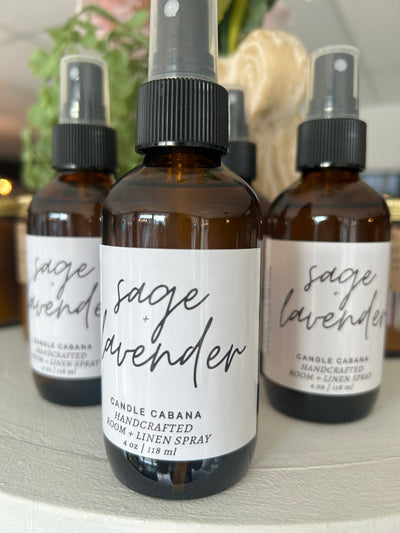 Sage lavender handcrafted room & line spray