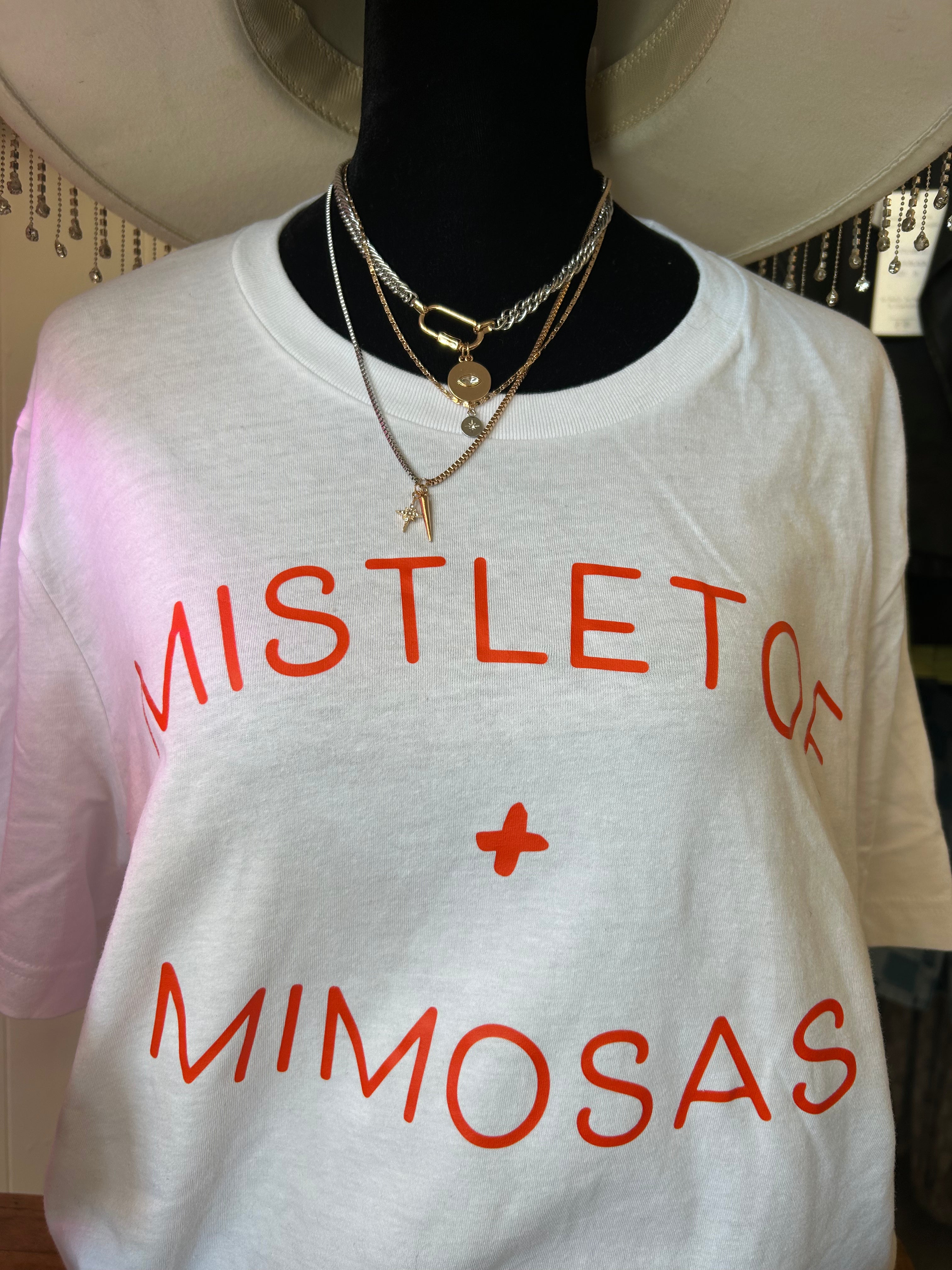 Mistletoe Mimosas T-shirt