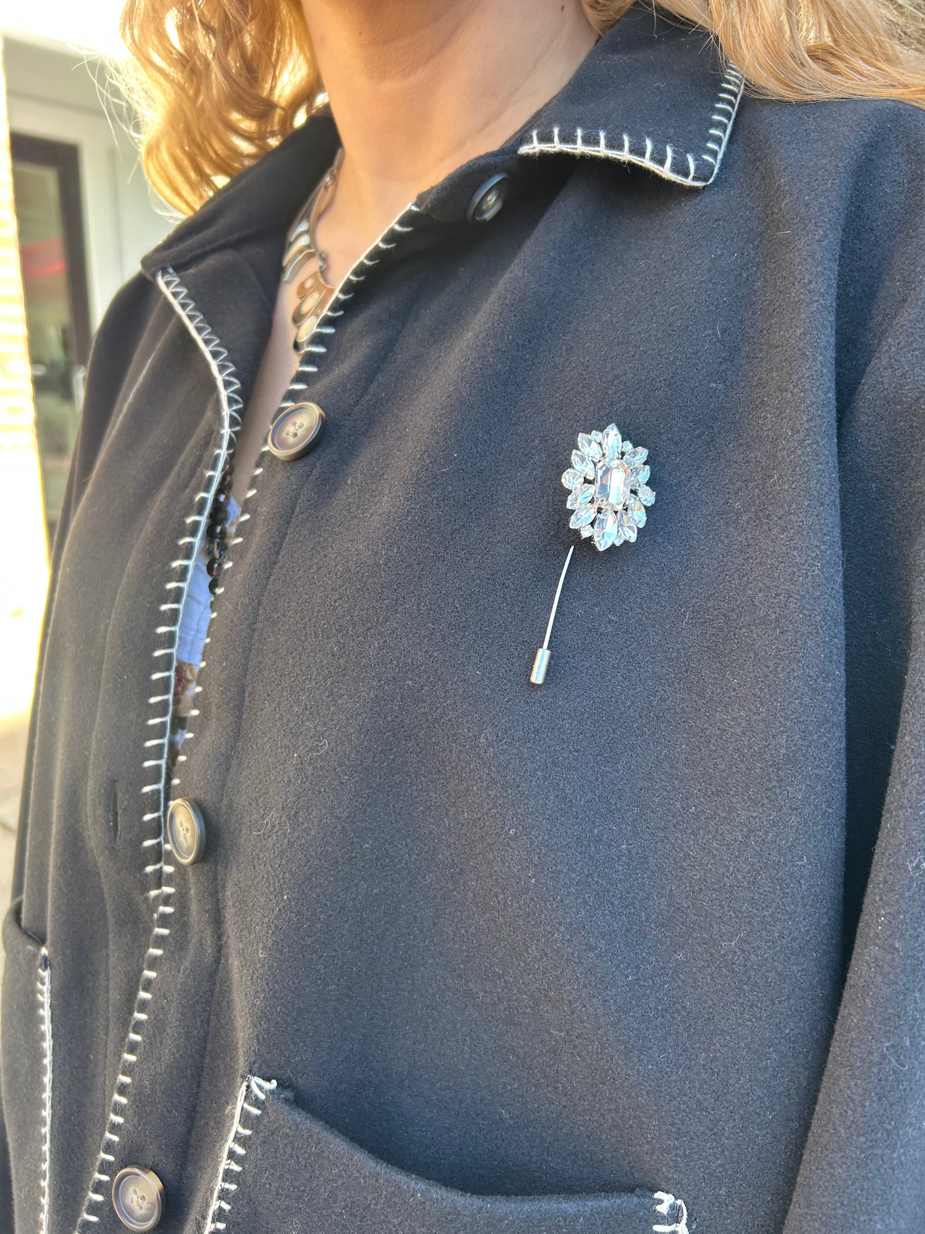 Tasha black tailored jacket