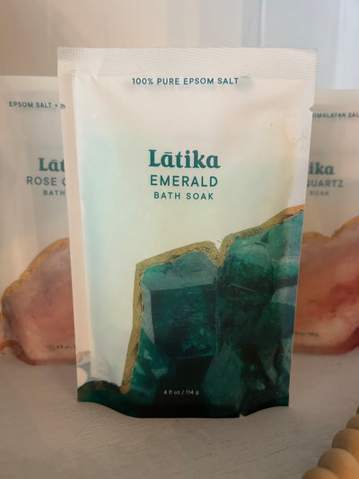 Latika emerald bath soak