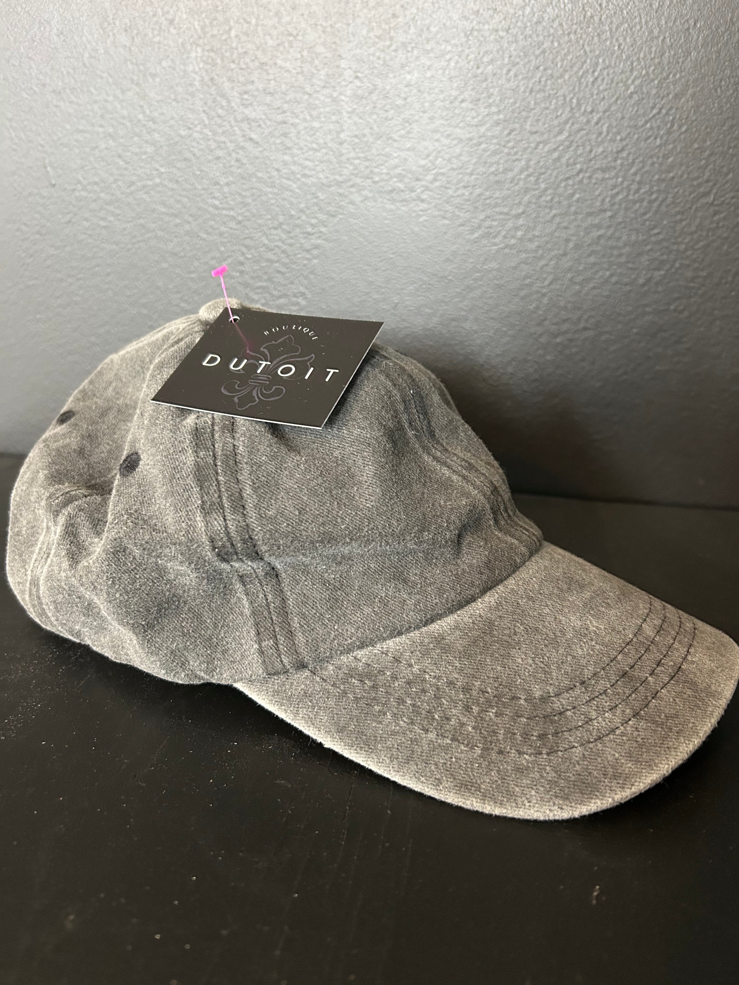 Dark grey women’s baseball cap