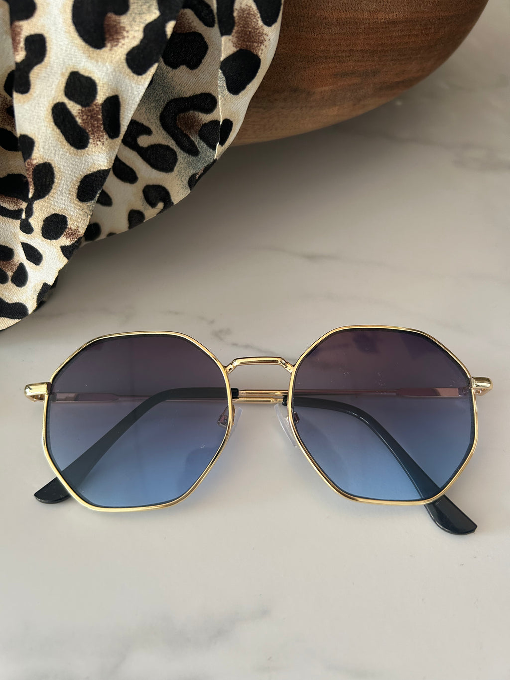 Aubrey blue sunshades