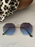 Aubrey blue sunshades