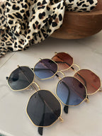 Aubrey blue sunshades