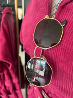 Aubrey black sunshades
