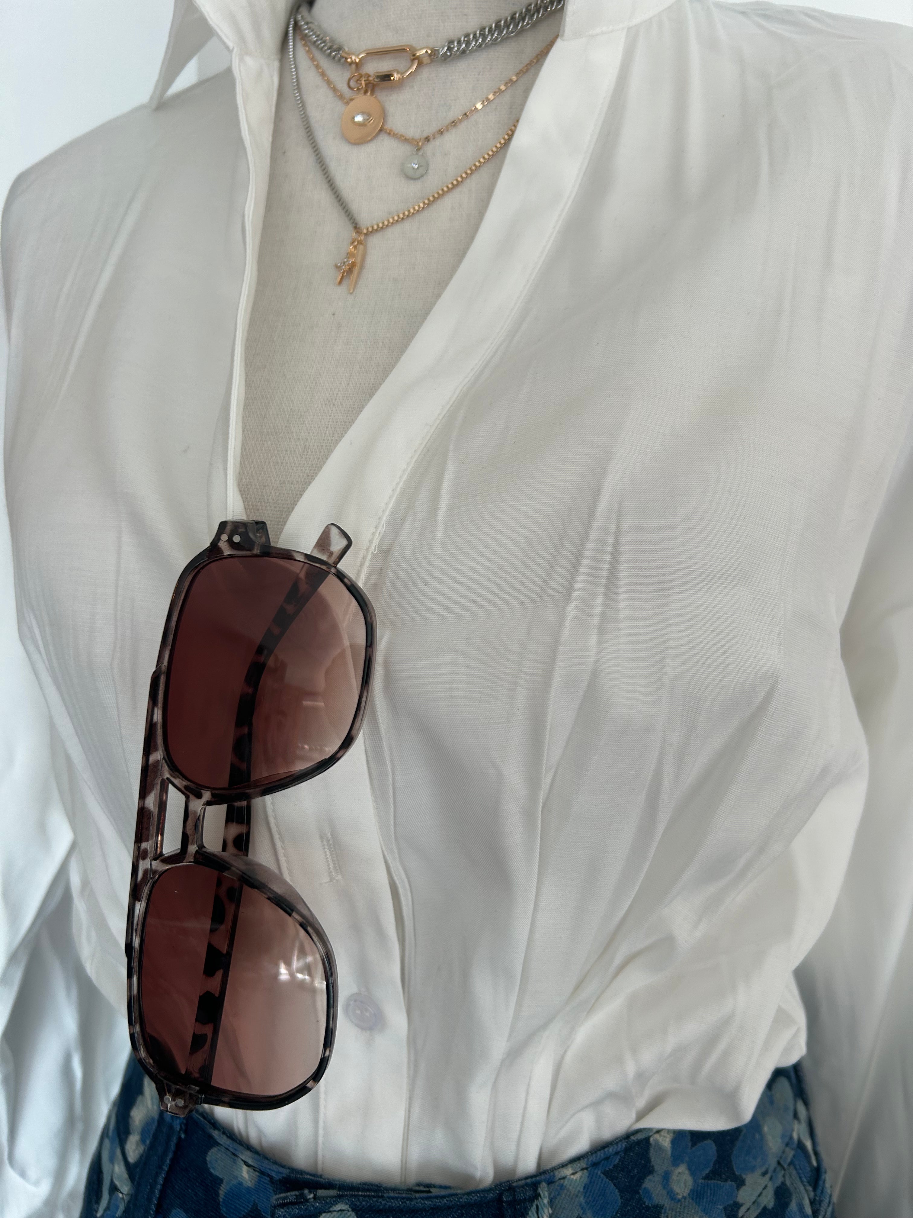 Tortoiseshell Frame Aviators